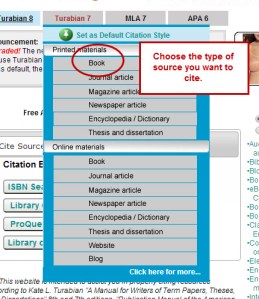 How to use eTurabian 2