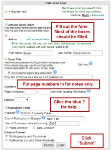 How to use eTurabian 3